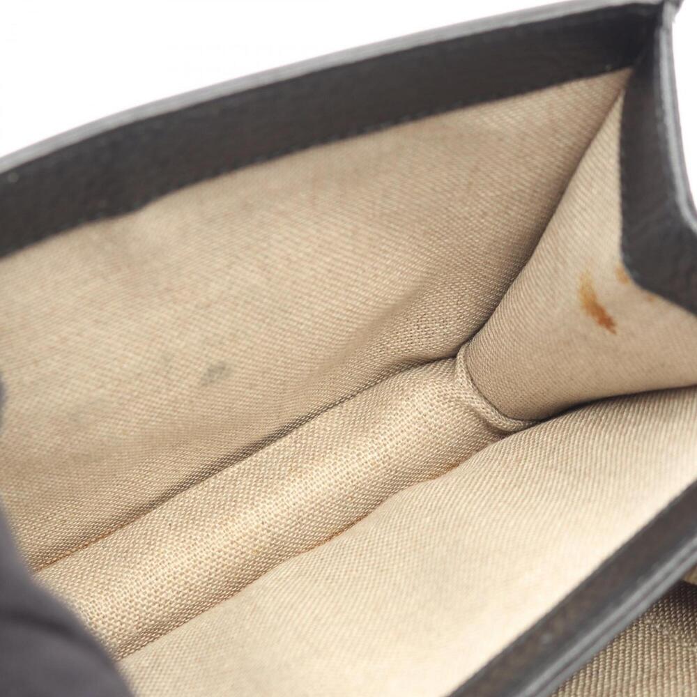 GUCCI Authentic Black Leather Shoulder Bag - Picture 5 of 9